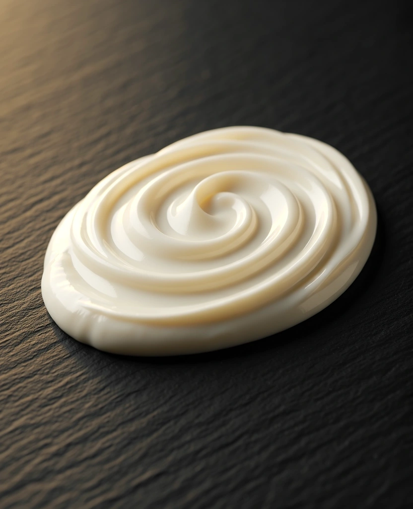 Texture of premium skin rejuvenation cream
